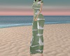 long dress green matcha