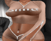 Top&shorts beige