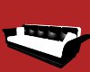 Blk&White Abstr Couch