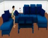 Cat's Blue Sofa