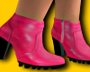 $ Leather Heels Pink