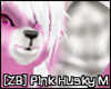 [ZB] Pink Husky Fur M