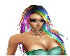 *Rosaline* Rainbow Hair