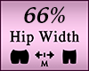 Hip Butt Scaler 66%