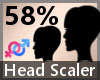 Head Scaler 58% F A