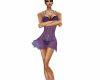 purple sexy dress RK