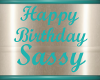 Sassy B-day  Cake Table