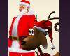 Christmas Funny Reindeer Santa Clause Red Coat HATS Boots LOL
