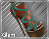 Gardenia Mint Sandals