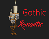 Romantic candles gothic