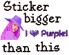 I love purple-comic girl
