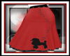 Red Poodle Skirt XLRG