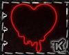 |K| Red Neon Heart