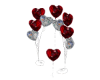 Money Heart Balloons