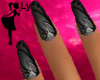 !LY Black Art Nails 2