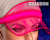 CH*Visor Plastic Pink