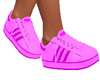pink tennis shoes