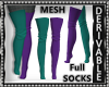 Long Full Socks Mesh
