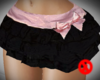 coquette frilly skirt.