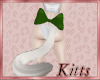 Kitts* Green Tail Bow