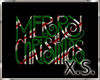 X.S. Christmas Sign TriC