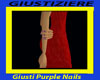 GIUSTI PURPLE NAILS