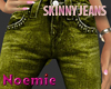 !NC Skinny Lime Jeans