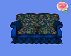 rose blue couch