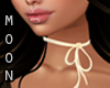 Creme Ribbon Choker