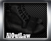 AOL-Vintage Boots Black