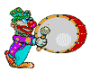 Clownie with Drum