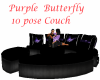 Purple butterfly 10 pose
