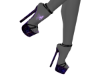 Purple Mandala Heels