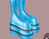 A| Y2K Boots Blue