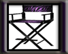 Zebra Purple chair