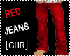 RED JEANS