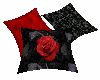 Black & Red Pillows
