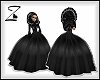 Z Queens Gown Black