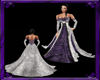 White-N-Purple Dress