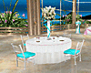 Wedding Guest Table Aqua