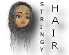 Stringy thin hair