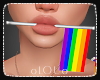 .L. Pride Mouth Flag