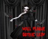 Gothic lady wall plaque