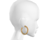 SoBe Reina Gold Hoops