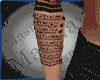 Neck Arm Tattoo