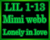 Mimi webb - Lonely in