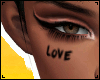 Face Tattoo | LOVE HATE