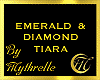 EMERALD & DIAMOND TIARA