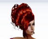 Red updo Hair