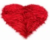 FA: Heart Rug Love Red